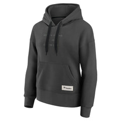 Boston Bruins Fanatics Women's Elements Future Ground Subtle Tonal Pullover Hoodie - Charcoal - NHL