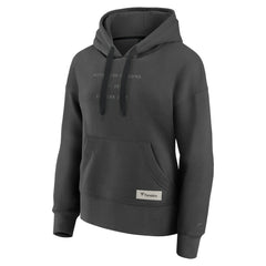 Pittsburgh Penguins Fanatics Women's Elements Future Ground Subtle Tonal Pullover Hoodie - Charcoal - NHL
