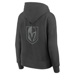 Vegas Golden Knights Fanatics Women's Elements Future Ground Subtle Tonal Pullover Hoodie - Charcoal - NHL