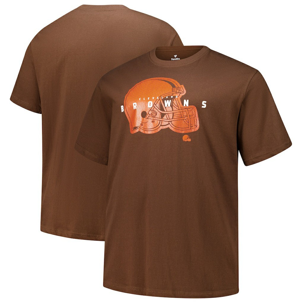 Cleveland Browns Big & Tall Coordinate T-Shirt Brown | Fanatics