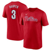 Bryce Harper Philadelphia Phillies Nike Legend Name & Number Performance T-Shirt - MLB