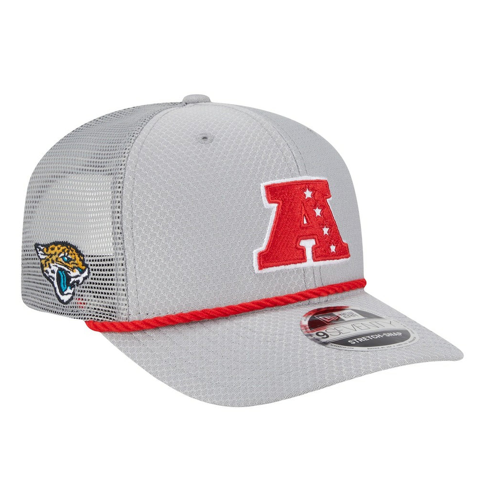 Jacksonville Jaguars New Era 2025 Pro Bowl 9SEVENTY Stretch-Snap Hat Gray | NFL