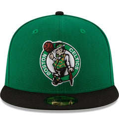 Boston Celtics 2024 NBA Finals Champions Side Patch 59FIFTY Fitted Hat Kelly Green/Black - NBA