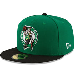 Boston Celtics 2024 NBA Finals Champions Side Patch 59FIFTY Fitted Hat Kelly Green/Black - NBA