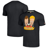 Pittsburgh Steelers NFL x Homage x Beavis and Butt-Head Unisex Tri-Blend T-Shirt – Charcoal | NFL