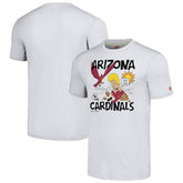 Arizona Cardinals NFL x Homage x Beavis and Butt-Head Unisex Tri-Blend T-Shirt – Ash | NFL