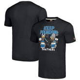 Carolina Panthers NFL x Homage x Beavis and Butt-Head Unisex Tri-Blend T-Shirt – Charcoal | NFL