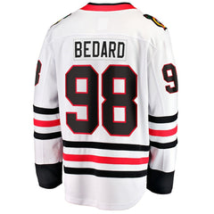 Connor Bedard Chicago Blackhawks Fanatics Breakaway Jersey - White - NHL