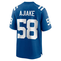 Austin Ajiake Indianapolis Colts Game Jersey Royal | Nike for Sale