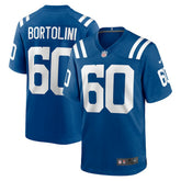 Tanor Bortolini Indianapolis Colts Game Jersey Royal | Nike for Sale