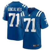 Matt Goncalves Indianapolis Colts Game Jersey Royal | Nike for Sale