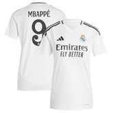 Kylian Mbappé Real Madrid Women's 2024/25 Home Replica Player Jersey White | Adidas Online