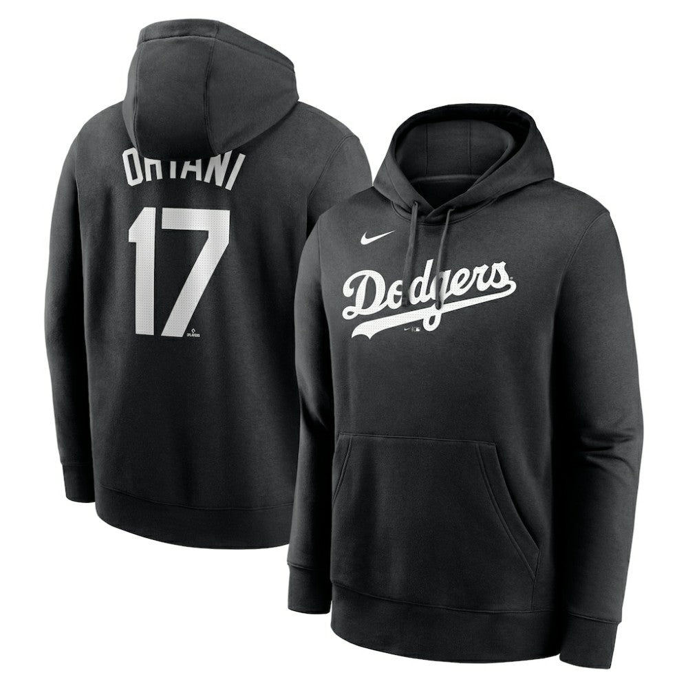 Shohei Ohtani Los Angeles Dodgers Nike Player Name & Number Club Fleece Pullover Hoodie - MLB