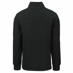 New York Jets Cutter & Buck Primary Logo Roam Eco Recycled Quarter-Zip Pullover Top Black | NFL
