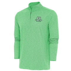 Boston Celtics Antigua 2024 NBA Finals Champions Hunk Quarter-Zip Pullover Top Heather Kelly Green - NBA