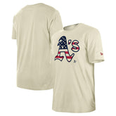 Athletics New Era Americana Flag Fill T-Shirt - MLB