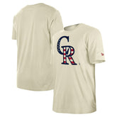 Colorado Rockies New Era Americana Flag Fill T-Shirt - MLB
