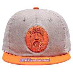 Paris Saint-Germain Fan Ink Wander Snapback Hat Tan/Orange - FIFA World CUP