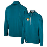 Jacksonville Jaguars Grind Iron Quarter-Zip Top Teal | NFL