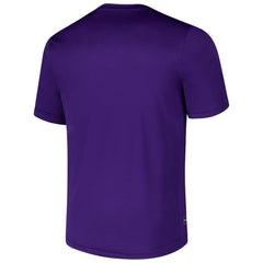Minnesota Vikings Stadium Retro T-Shirt Purple | NFL