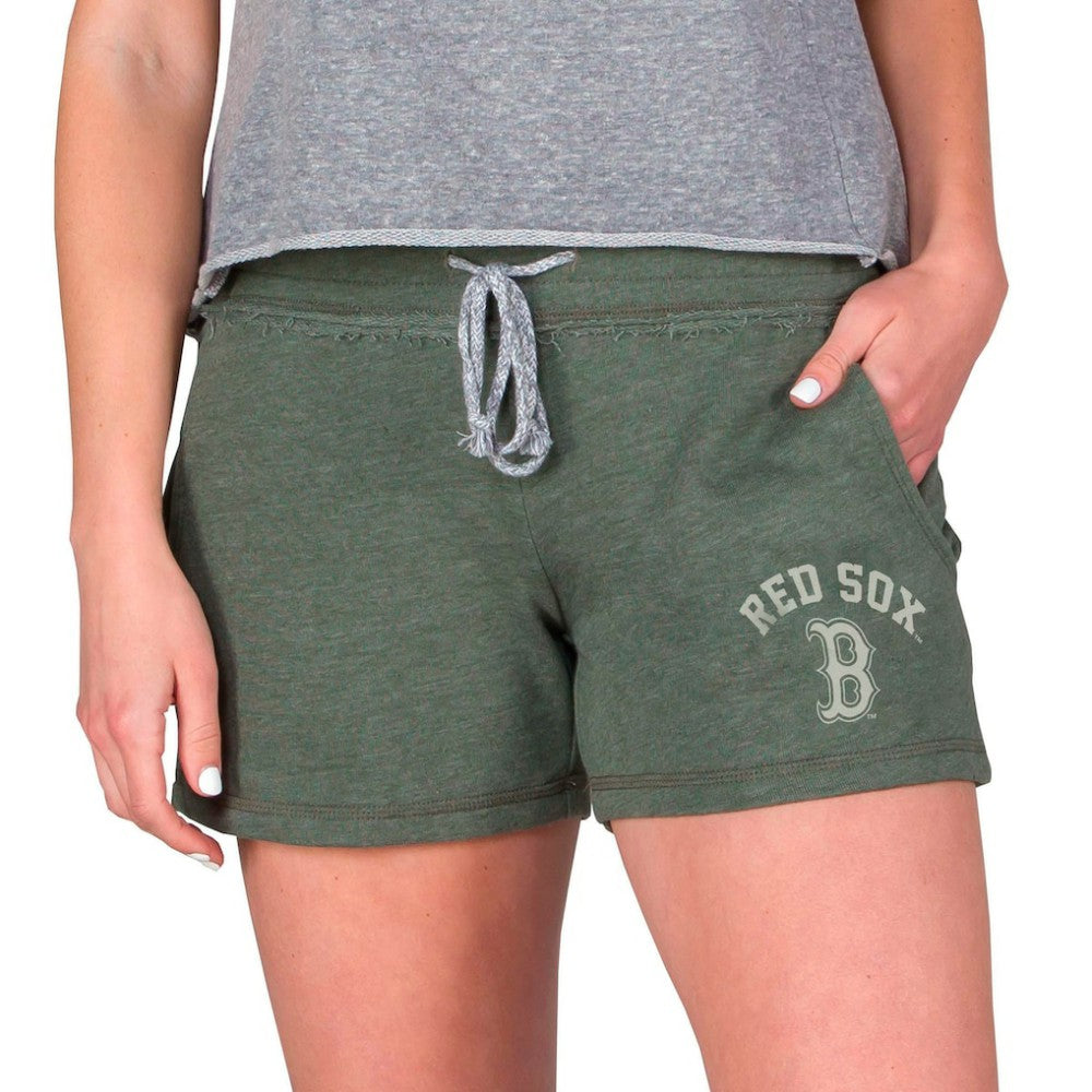 Boston Red Sox Concepts Sport Women's Mainstream French Terry Tri-Blend Shorts - MLB