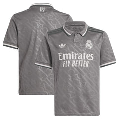 Real Madrid Originals Youth 2024/25 Third Replica Jersey Charcoal | Adidas Online