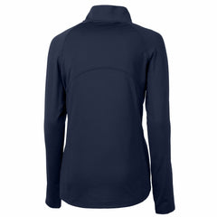 New York Mets Cutter & Buck Women's Adapt Eco Knit Stretch Recycled Half-Zip DryTec Top - MLB