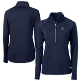 St. Louis Cardinals Cutter & Buck Women's Adapt Eco Knit Stretch Recycled Half-Zip DryTec Top - MLB