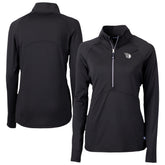 Cleveland Guardians Cutter & Buck Women's Adapt Eco Knit Stretch Recycled Half-Zip DryTec Top - MLB