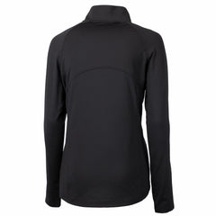 Cleveland Guardians Cutter & Buck Women's Adapt Eco Knit Stretch Recycled Half-Zip DryTec Top - MLB
