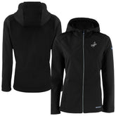Los Angeles Dodgers Cutter & Buck Women's Evoke Eco Softshell Recycled Full-Zip Hoodie Jacket - MLB