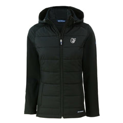 Baltimore Orioles Cutter & Buck Women's Evoke Hybrid Eco Softshell Recycled Full-Zip Hooded Jacket - MLB