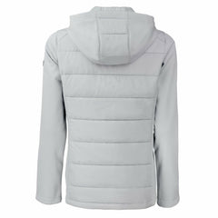 Detroit Tigers Cutter & Buck Women's Evoke Hybrid Eco Softshell Recycled Full-Zip Hooded Jacket - MLB