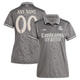 Real Madrid Originals Women's 2024/25 Third Replica Custom Jersey Charcoal | Adidas Online
