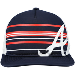Atlanta Braves New Era A-Frame Trucker 9FIFTY Snapback Hat - MLB