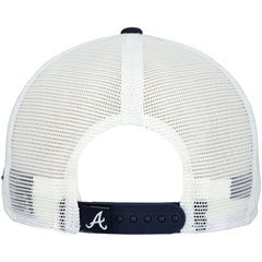 Atlanta Braves New Era A-Frame Trucker 9FIFTY Snapback Hat - MLB