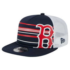 Boston Red Sox New Era 9FIFTY A-Frame Trucker Snapback Hat - MLB