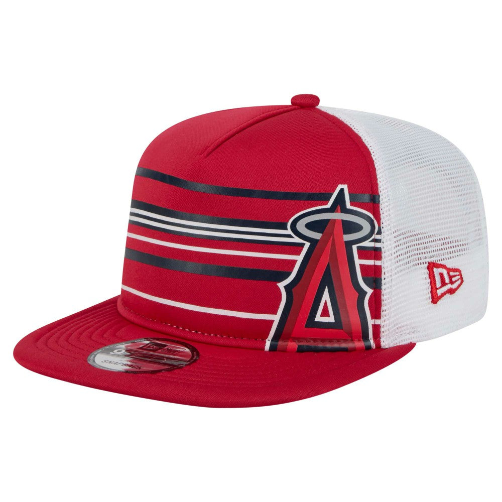 Los Angeles Angels New Era 9FIFTY A-Frame Trucker Snapback Hat - MLB