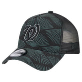 Washington Nationals New Era 9FORTY A-Frame Trucker Adjustable Hat - MLB