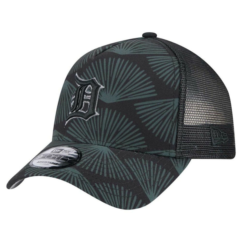 Detroit Tigers New Era 9FORTY A-Frame Trucker Adjustable Hat - MLB