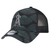 Los Angeles Angels New Era 9FORTY A-Frame Trucker Adjustable Hat - MLB