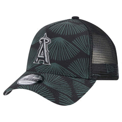 Los Angeles Angels New Era 9FORTY A-Frame Trucker Adjustable Hat - MLB