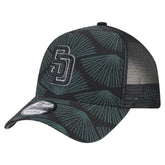 San Diego Padres New Era 9FORTY A-Frame Trucker Adjustable Hat - MLB
