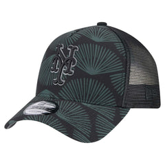 New York Mets New Era 9FORTY A-Frame Trucker Adjustable Hat - MLB