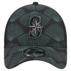 Seattle Mariners New Era 9FORTY A-Frame Trucker Adjustable Hat - MLB