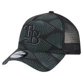 Tampa Bay Rays New Era 9FORTY A-Frame Trucker Adjustable Hat - MLB