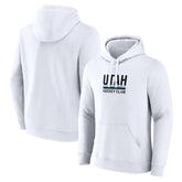 Utah Mammoth Fanatics Secondary Logo Pullover Hoodie - White - NHL
