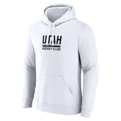 Utah Mammoth Fanatics Secondary Logo Pullover Hoodie - White - NHL