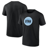 Utah Mammoth Fanatics Draft Logo T-Shirt - Black - NHL