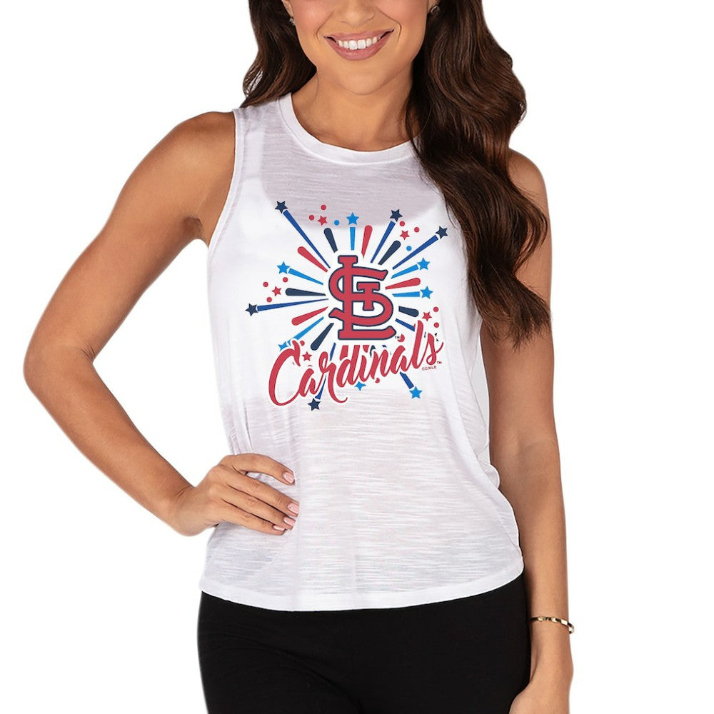 St. Louis Cardinals Concepts Sport Women's Infuse Tank Top - MLB